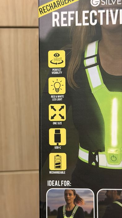 Colete Luz LED Refletor