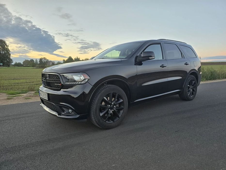 Dodge Durango DODGE Durango 2017 Benzyna +LPG ZADBANY