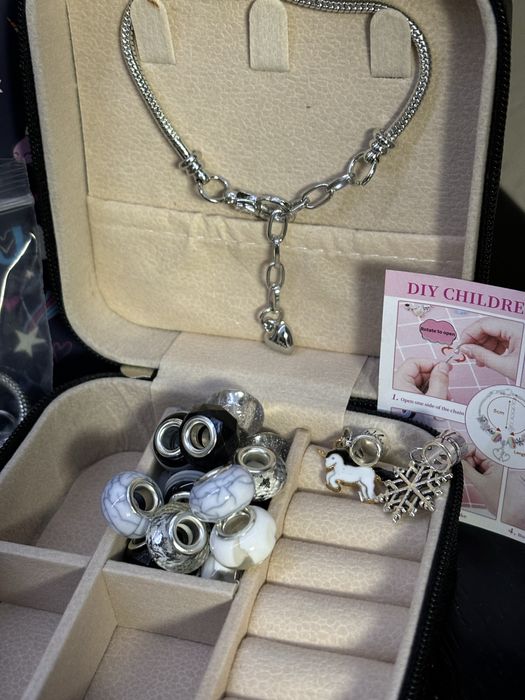 Набір для створення браслетів/ шармів/ПАНДОРА/ PRINCESS/ едінорог/ ОПТ