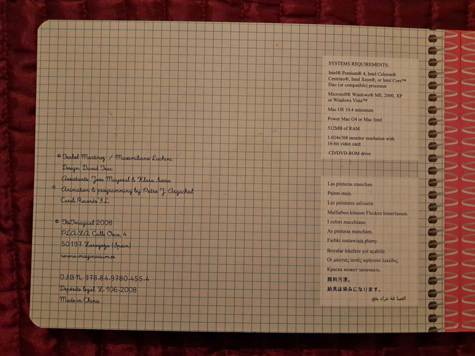 Livro didático da coleção Imaginarium - o Pinóquio