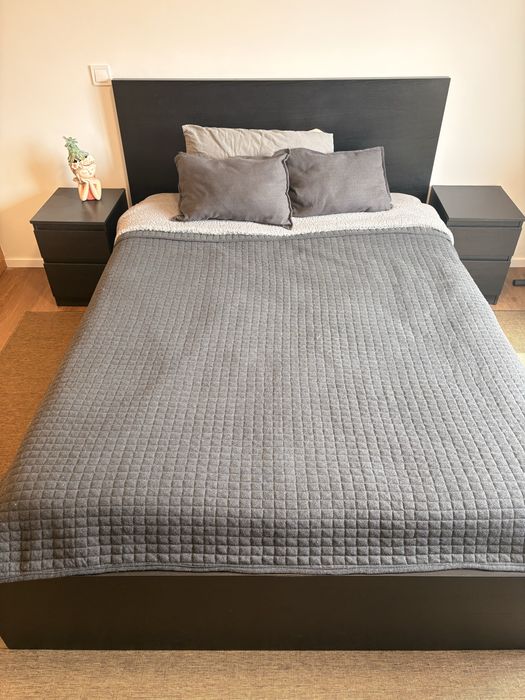 Cama completa IKEA MALM