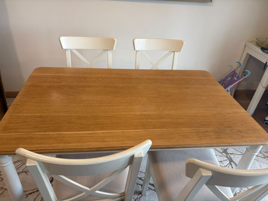 IKEA dining set (table and 4 chairs)