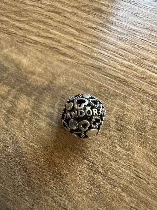 Pandora oryginalny charms splot serc
