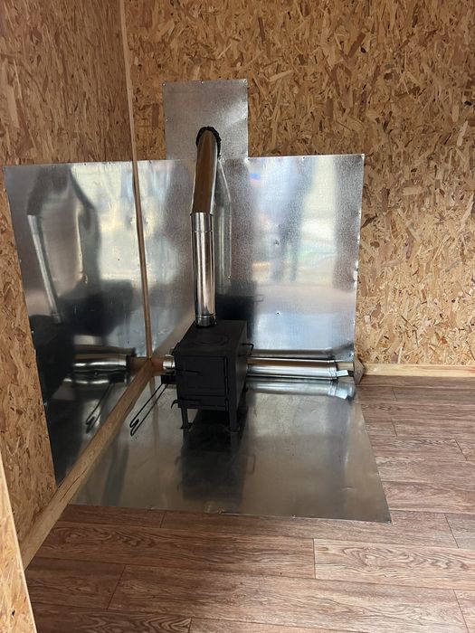 Вагончик утеплён.Новый