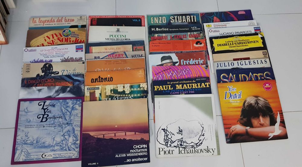 Lote de lp´s variados e coletâneas diversas