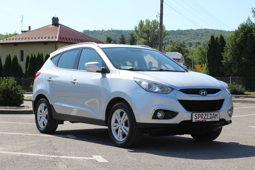Hyundai ix35 2.0CRDI 4x4 NAVI Kamera Pół-Skóra ORYGINALNY Lakier
