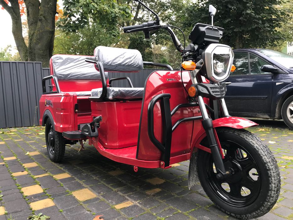 Електро трицикл вантажно пасажирський