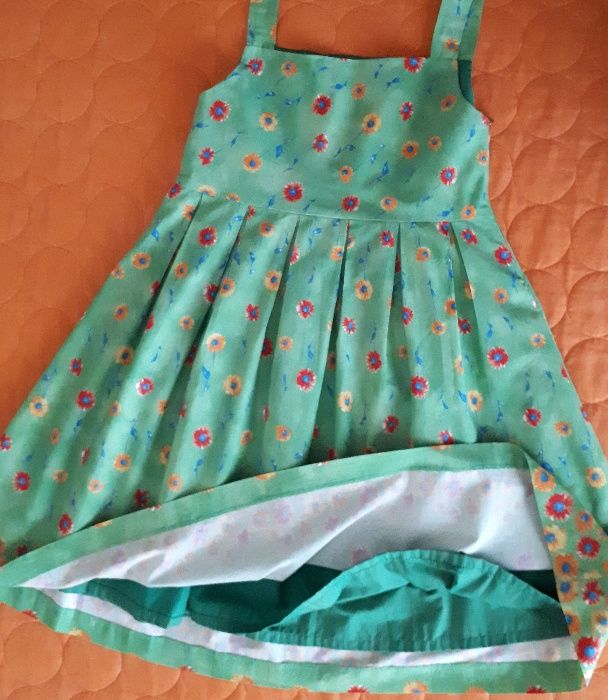 Vestido criança, 100% algodão