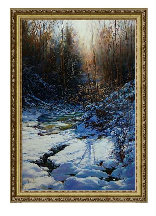 Картина "Сніги шепочуть про весну" худ. Іван Чернов