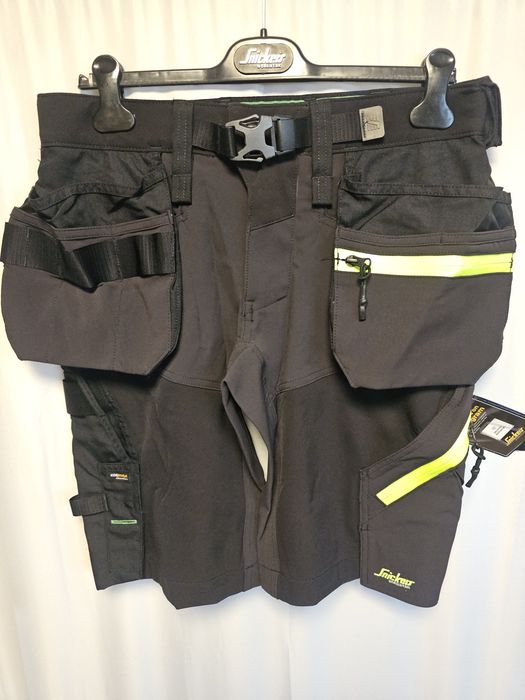 Spodenki robocze Snickers 6140 r.48 krotkie spodnie stretch