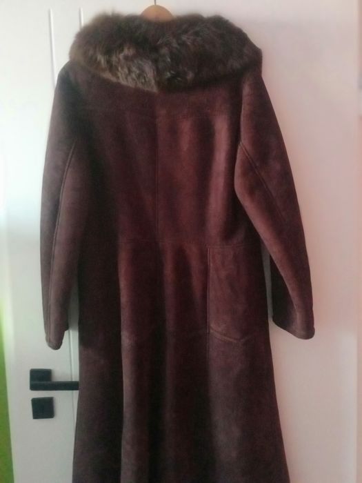 Kożuch damski ze skóry naturalnej