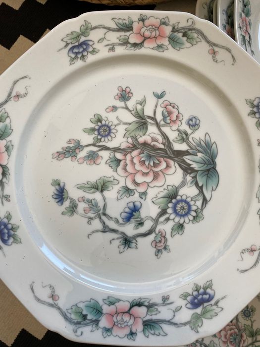 Serviço de Mesa Vista Alegre "Madurai" (Anos 70) – Conjunto 35 Peças