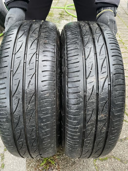 4 pneus 175/65 r14 semi-usados com muito piso