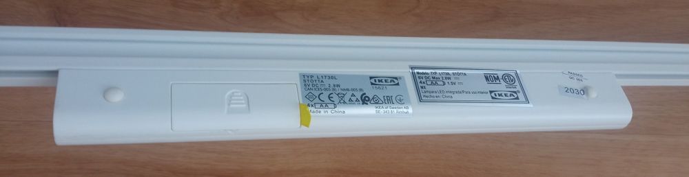 Lâmpada led para interior de armários instalação autónoma Nova