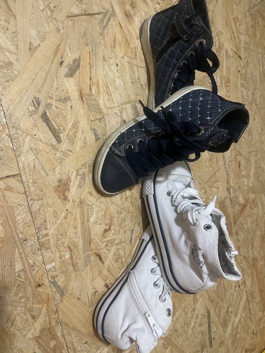 Buty Geox  oraz białe trampki rozmiar 29