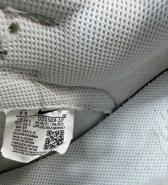 Кросівки Nike Dunk Low 38.5 розмір (по устілці 24.5 см)