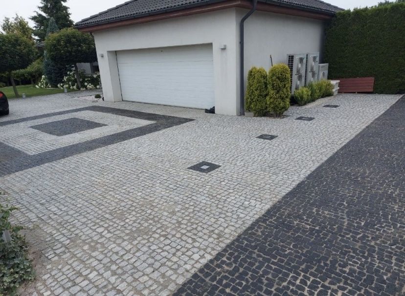 Układanie kostki brukowej i granitowej