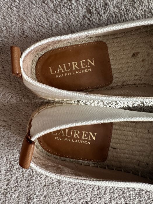 Espadryle damskie Lauren Ralph Lauren 37,5