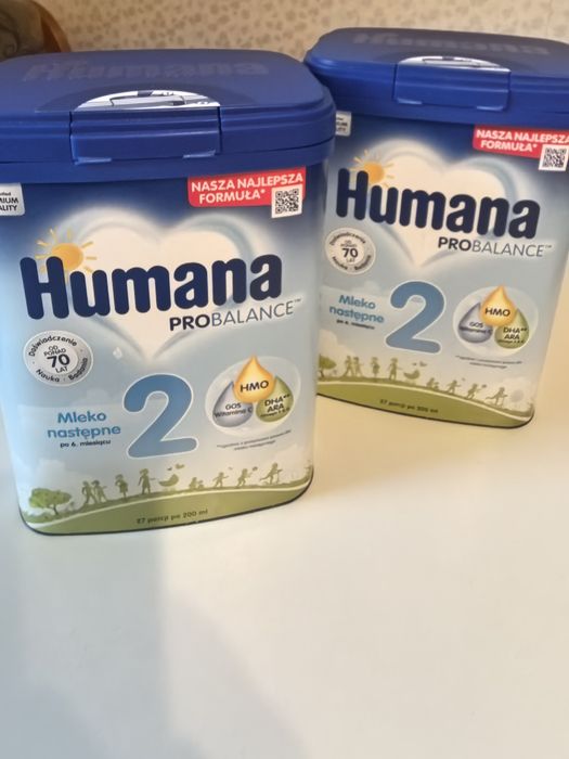 Mleko modyfikowane Humana 2x750g