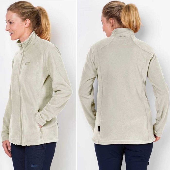 Флісова жіноча тепла зіп кофта джемпер шерпа Jack Walfskin