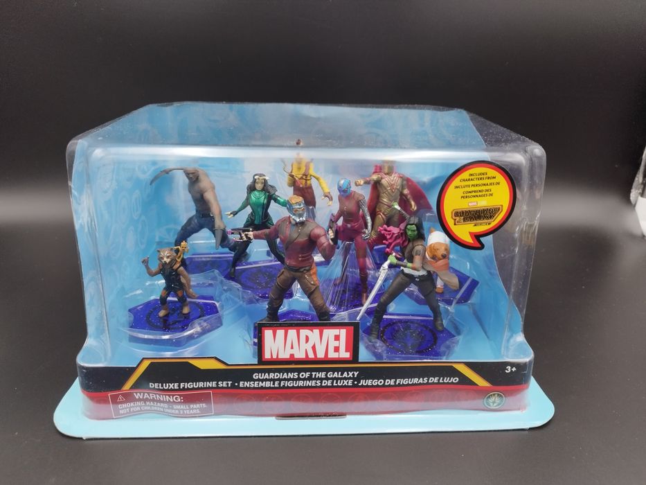 DISNEY Figurki STRAŻNICY GALAKTYKI VOLUME 3 Marvel zestaw 9 sztuk