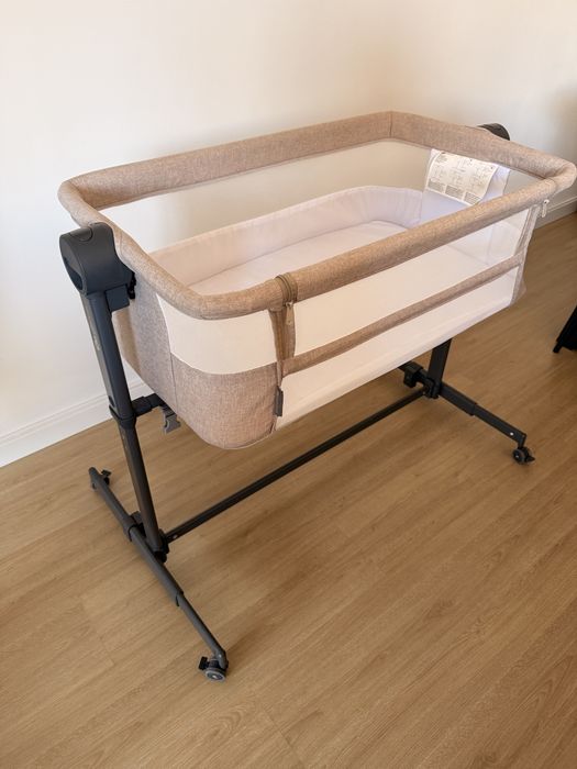 Berço Co-Sleeping Kinderkraft / Cama Next to Me - Como Novo