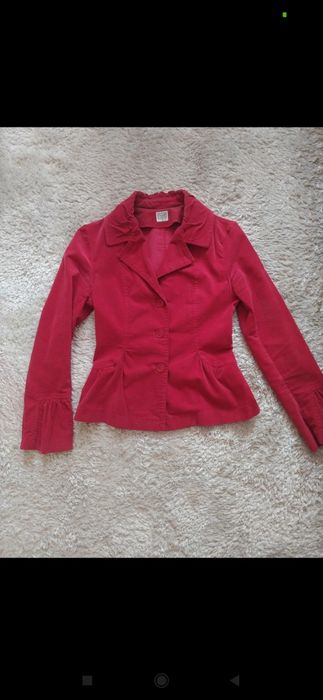 Aksamitny żakiet damski