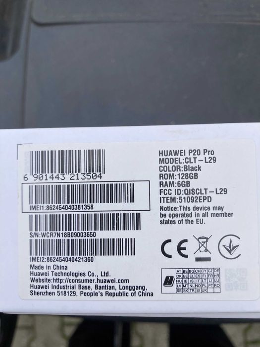 Smartfon Huawei P 20 Pro