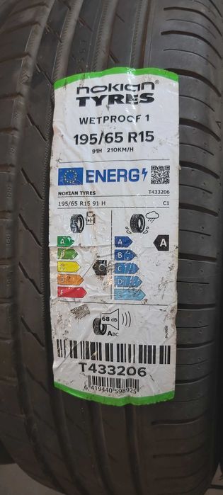 Opony letnie NOKIAN 195/65 R15 DOT 1024