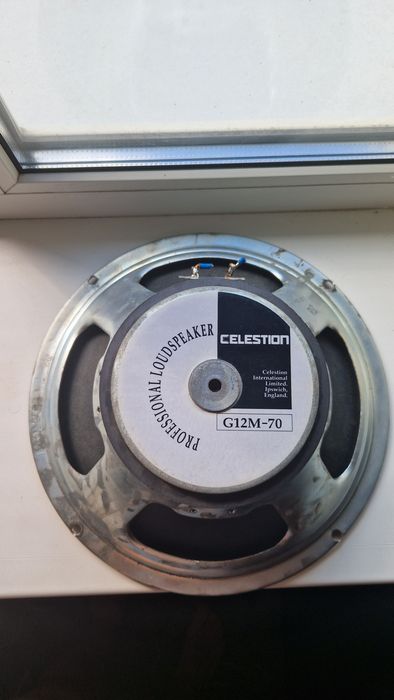 Гітарний динамік Celestion g12 m-70 (8 Ом) made in England