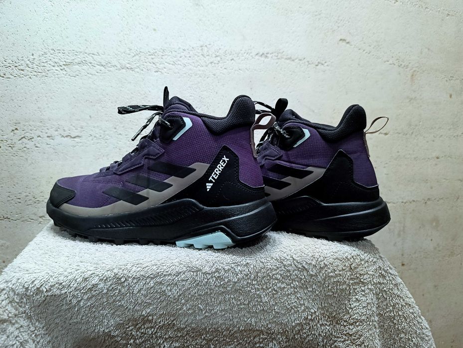 ADIDAS TERREX ANYLANDER MID RAIN.RDY r.40 fioletowe stan idealny