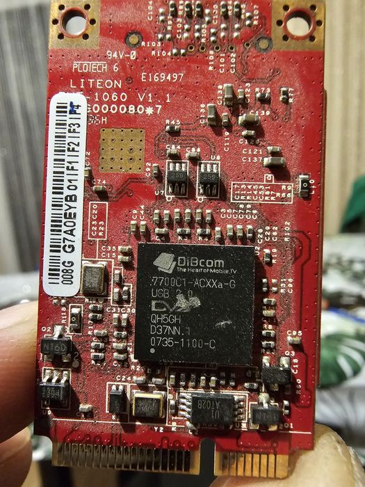 Tuner DVB-T LITEON TVT-1060 Mini PCI-E