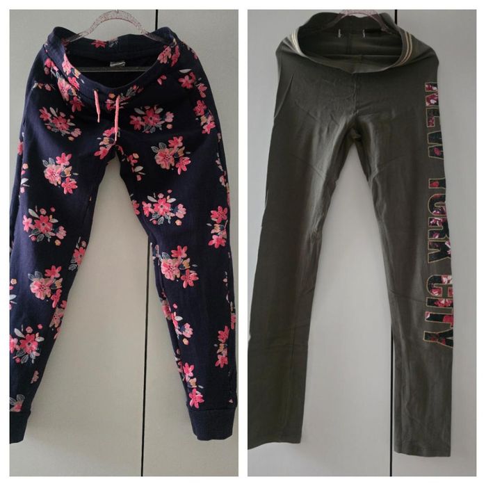 2 x spodnie r140cm
