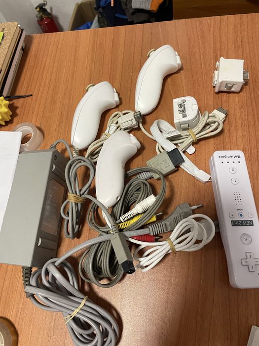 Consola de jogos Wii Nintendo e acessórios