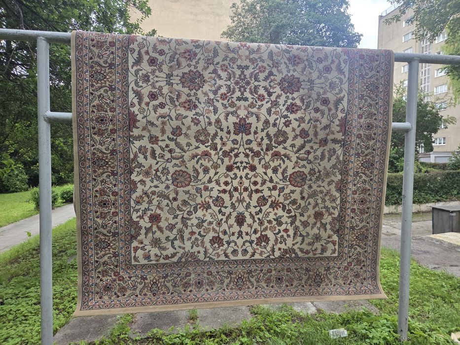 Dywan w stylu retro prl vintage 200x290 Belgijski