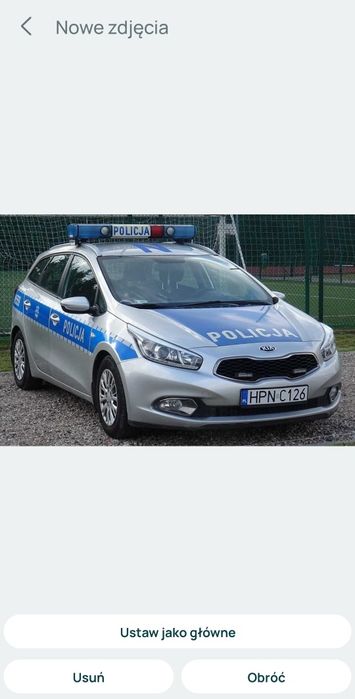 RADIOWÓZ- RADIOWOZY do wynajęcia PolicjA - KIA CEED -DUCATO-LODÓWKA- Polonez 997
