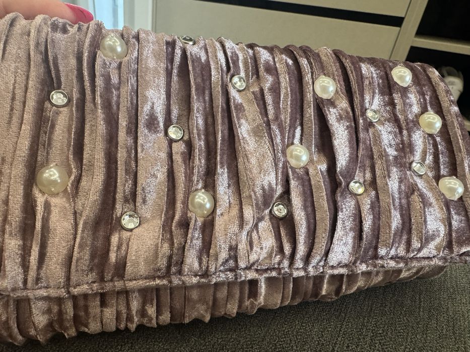 Pochete de veludo primark