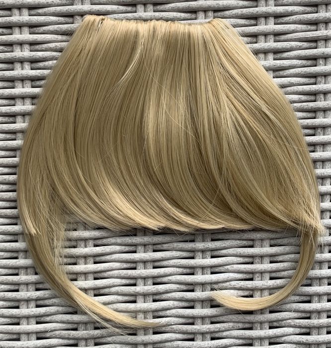 Premium Ultra włosy doczepiane, naturalny blond, grzywka, 56.