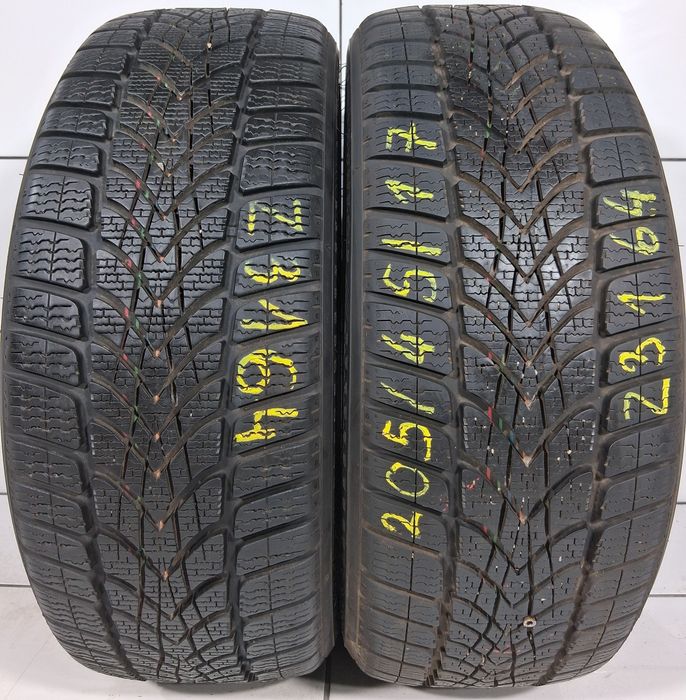 Dunlop Sp Winter Sport 4D 205/45R17 88V [2021] 110Mm Opony Używane