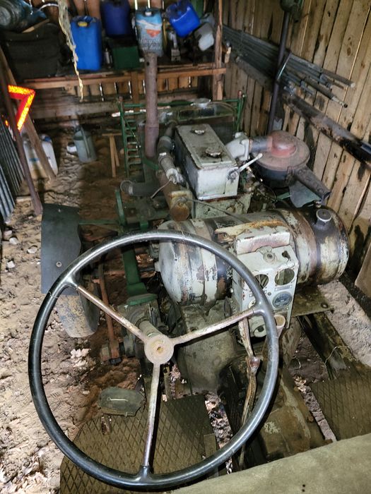 Traktorek  samoróbka