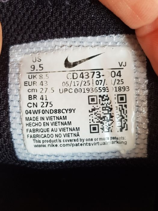 Nike React Vision oryginalne rozmiar 43