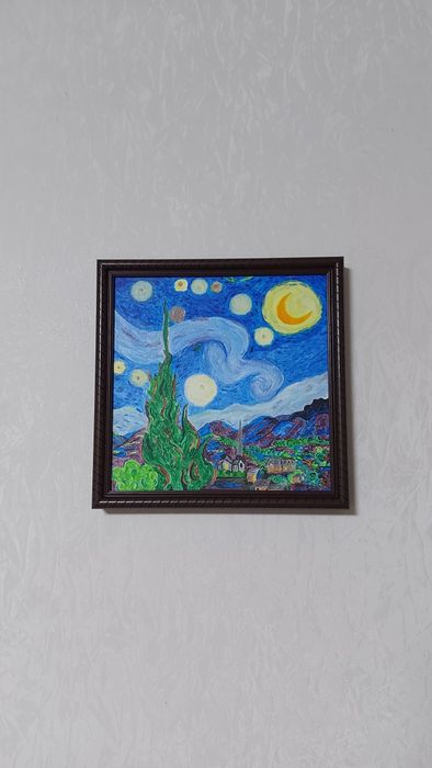 Картина маслом 25×25
