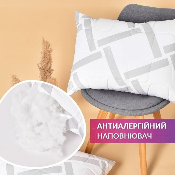 Набір подушок 2 шт. Штучний лебединий пух. 50х70. Фабрика: Ideia.