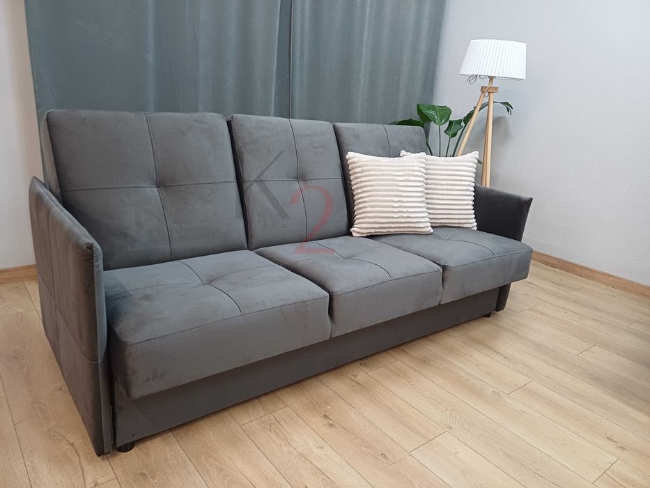 Wersalka JUSTYNA Łóżko Sofa Kanapa Bonell POD WYMIAR + GRATIS