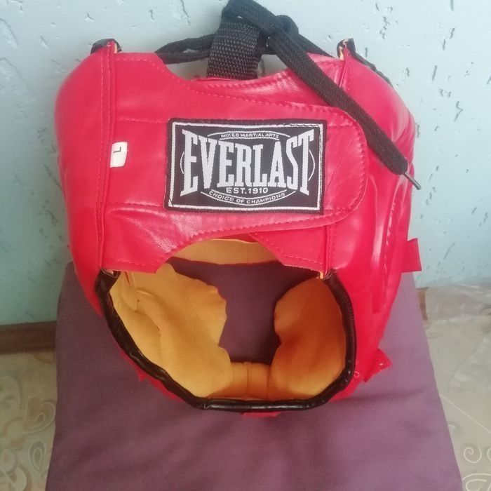Шлем для бокса,боксерки,борцовки, Everlast, тайский бокс, перчатки для