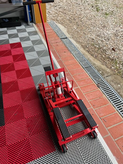 jaque de motocicleta hidráulica