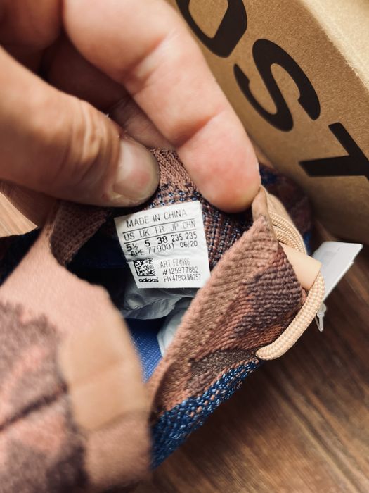 Adidas Yeezy Boost 380 FZ4986 Azure US5, US5,5 (офіційні, оригінал)