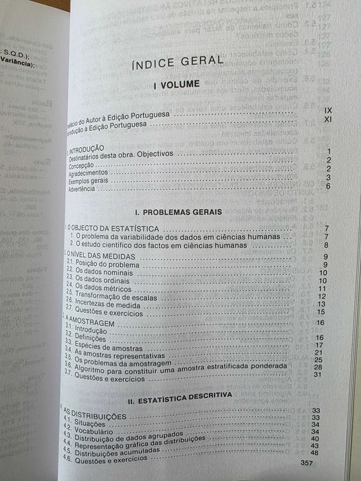 Livro "Conceitos e Métodos da Estatística" de Louis d'Hainnaut