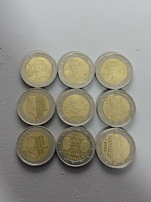 Moedas de 2€ comemorativas