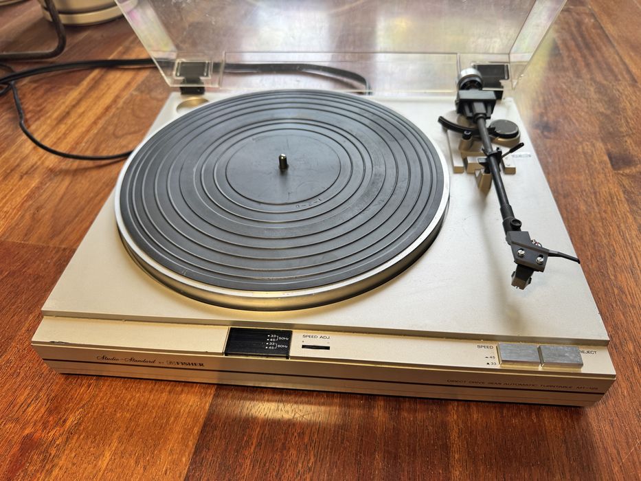 Gramofon Fisher MT-125 semi automatic igła ST-38D